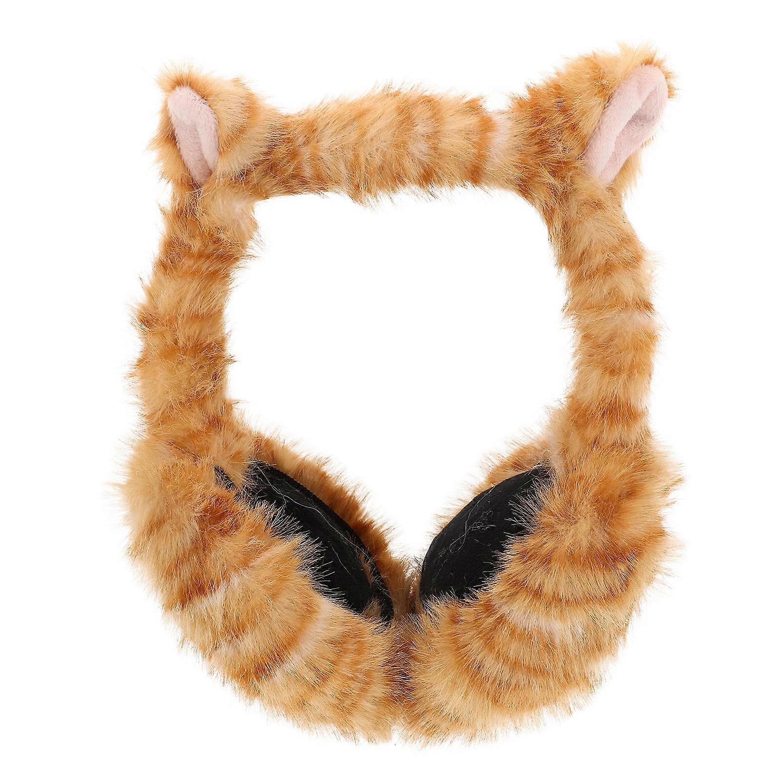 Plush Cartoon Winter Ear Muffs For Boys For Outdoor Activities School And Travel