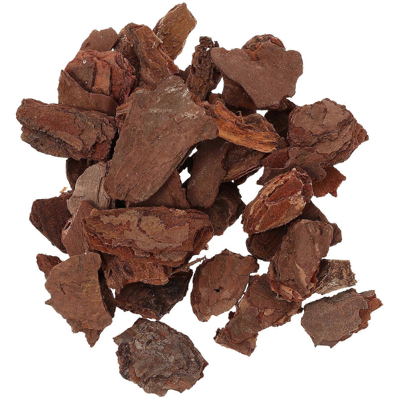 Realistic Tree Bark Pieces for Decoration Dark Brown Synthetic Material Perfect for DIY Model Scenes 1 Pack