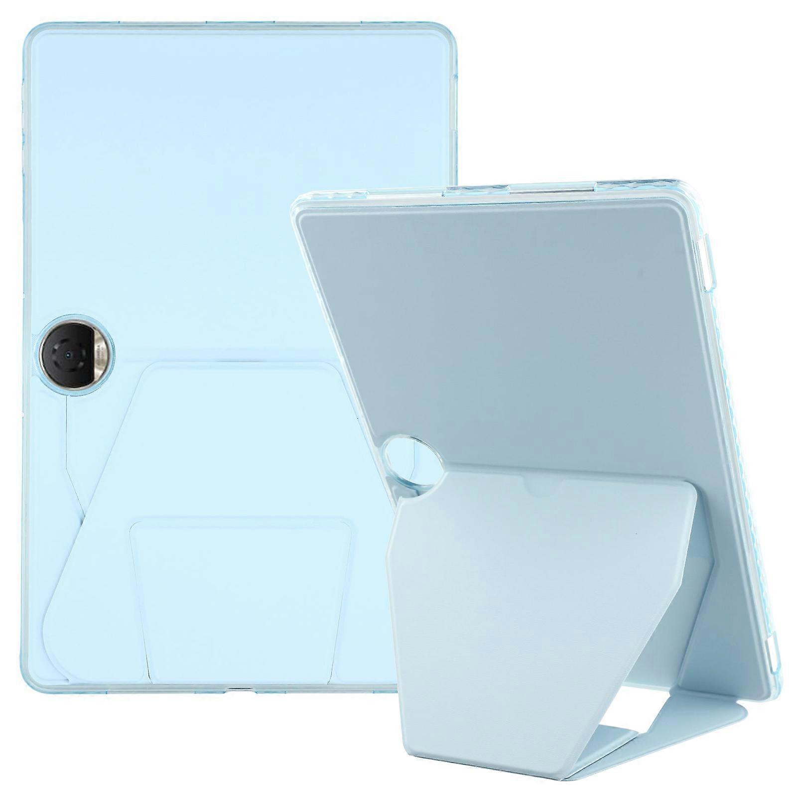 للوحة الشرف 9 حالة TPU بو جلد مسند غطاء لوحي أزرق