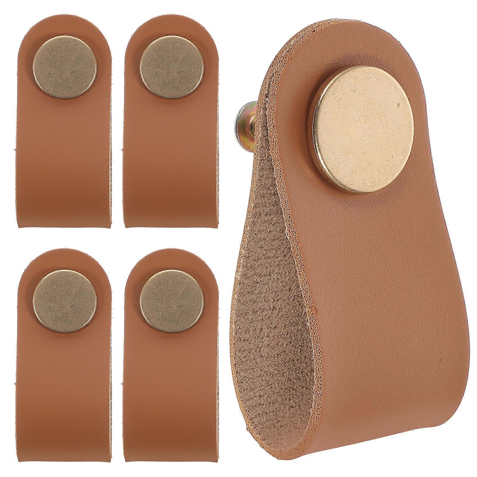 Cabinet Handle 6Pcs Replacement Furniture Hardware for Home Decoration Simple Design Reduces Collision Damage Durable