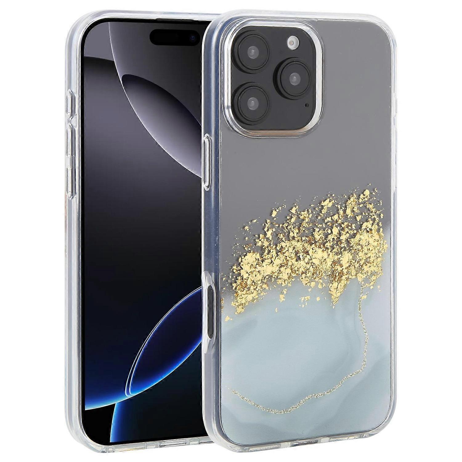 Shining TPU Hybrid PC Case For iPhone 16 Pro Max