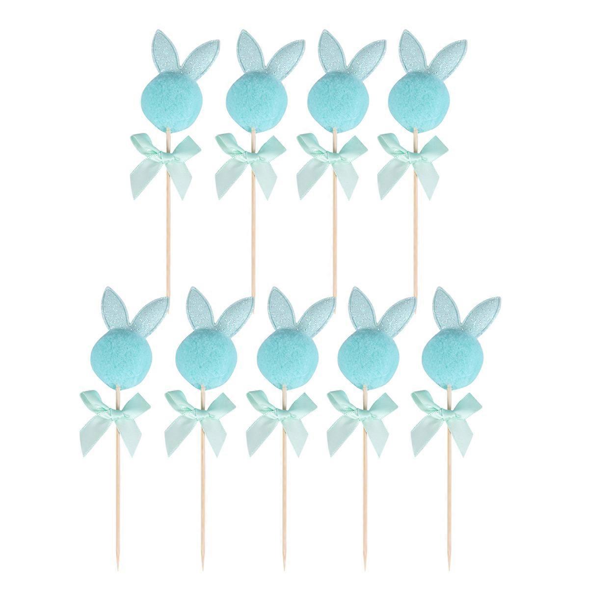 9Pcs Cake Picks for Decorative Easter Cupcake Toppers