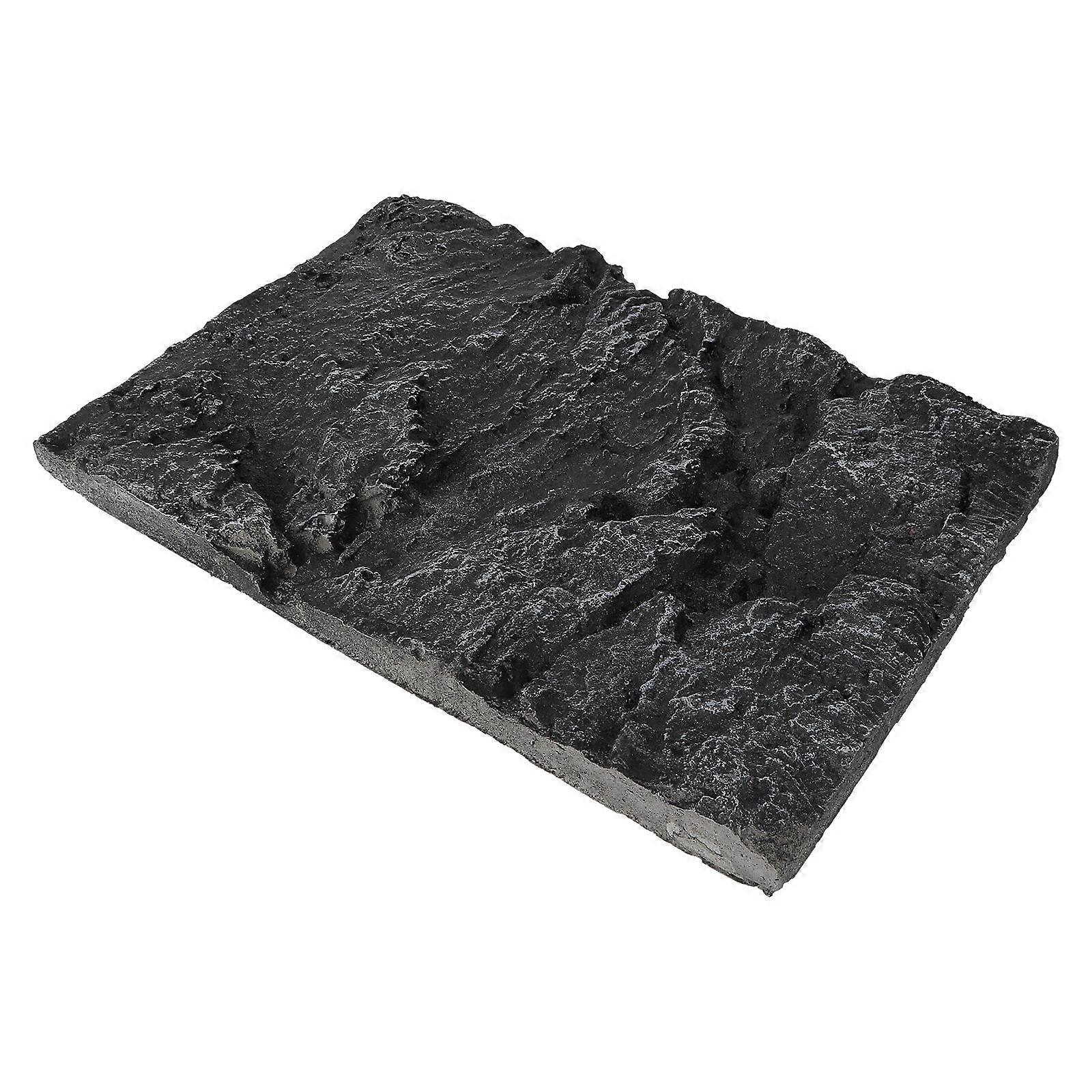 Fashion Aquarium Background Board Μαύρο υλικό PU για διακόσμηση Εύκολο στη διακόσμηση 3D σχέδιο