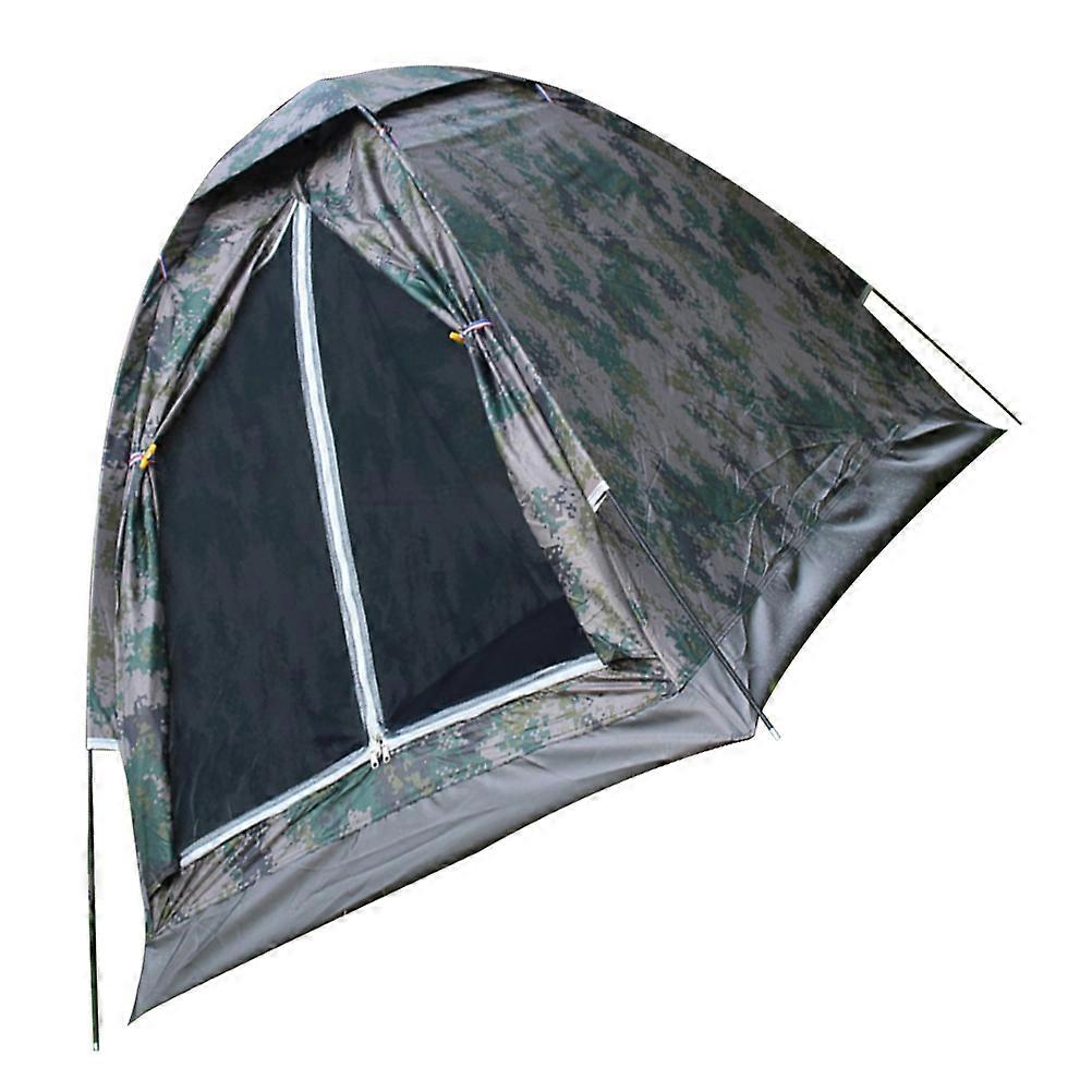 Single Layer Outdoor Tent 1 Set Lightweight Rainproof Shelter Ideal For Camping Exploration And Mountain Climbing Activities
