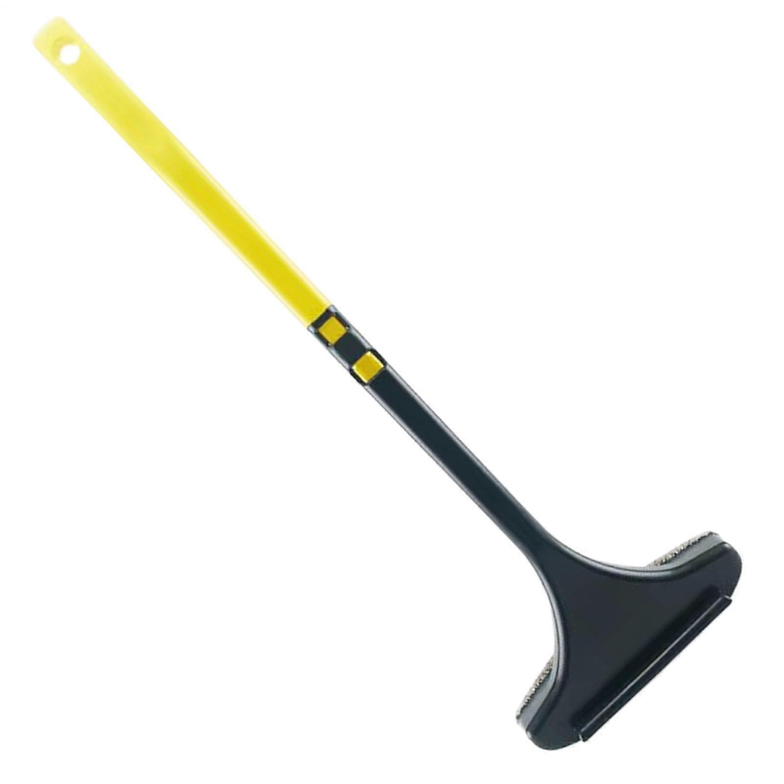 Glass Scrub Brush For Home, 2-In-1 Glass Stain Remover Tool For Sofa, Bedroom, Screen Scratch Accessory