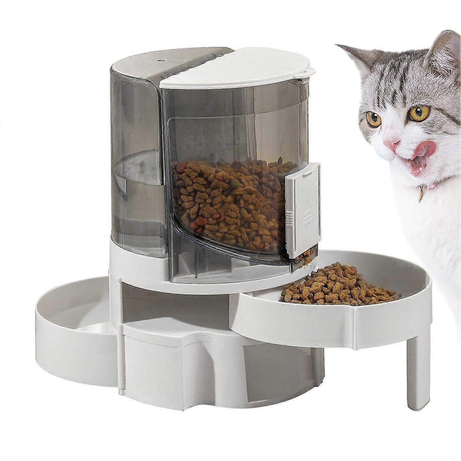 Automatic Water Bowl for Dogs and Cats, 2-in-1 Removable Feeder, Automatic Refill Food and Water Dispenser, Pet Supplies