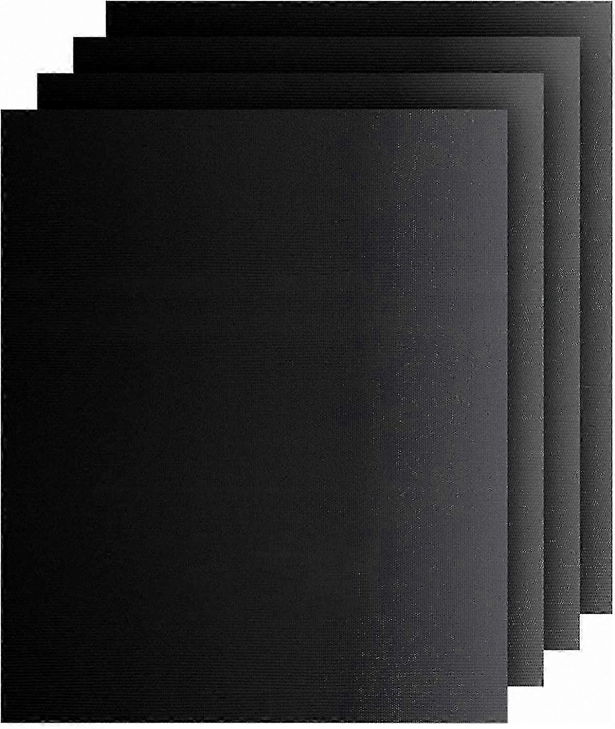 4-Pack Reusable Grill Mats with Non-Stick Surface for Baking and Grilling