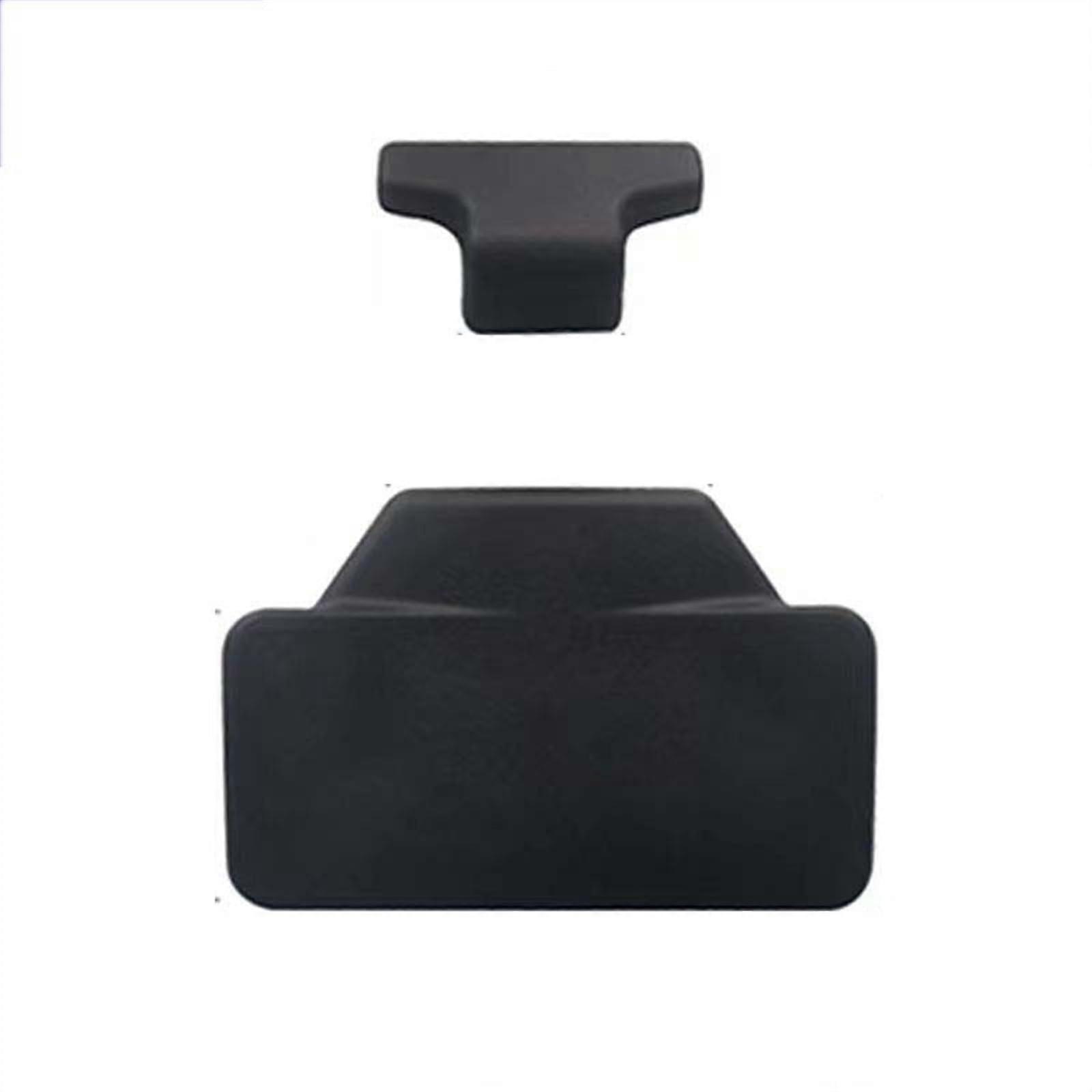 Sozius Backrest Handle for CASE Cushion for Motorcycle Universal Shockproof Passenger Backrest Rear Seat Trunk Sticker Sticker (A) A Black