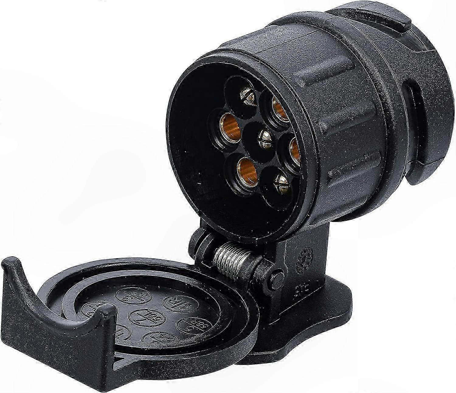 7-Pole to 13-Pole Trailer Plug Adapter for Towing Connections