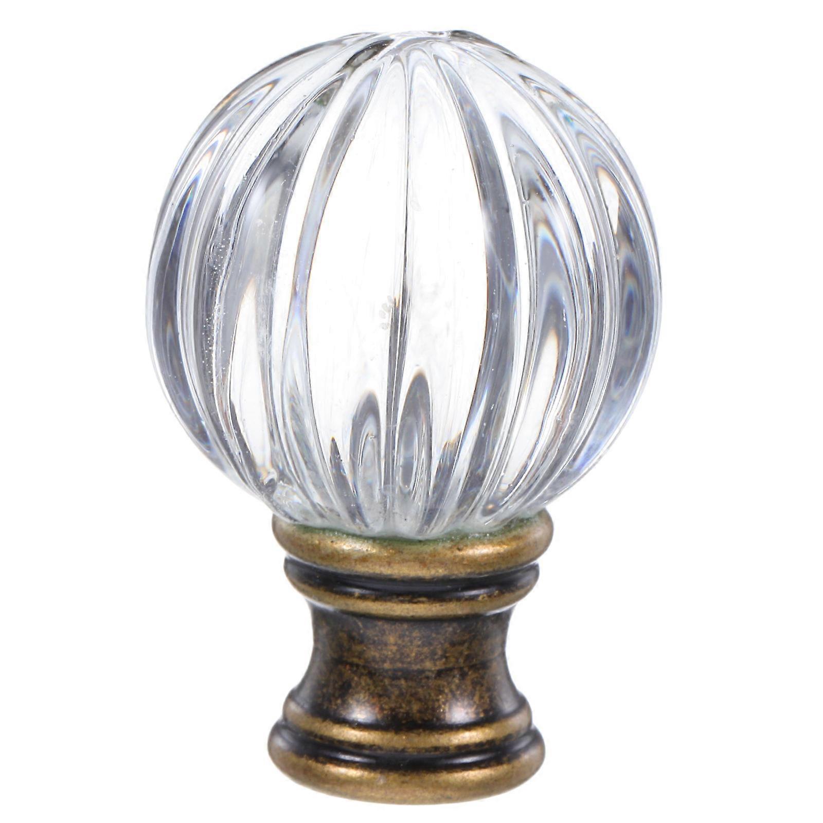 Lamp Finials Light Knob Decoration 2pcs Light Accessory for Floor Lamp Table Lamp