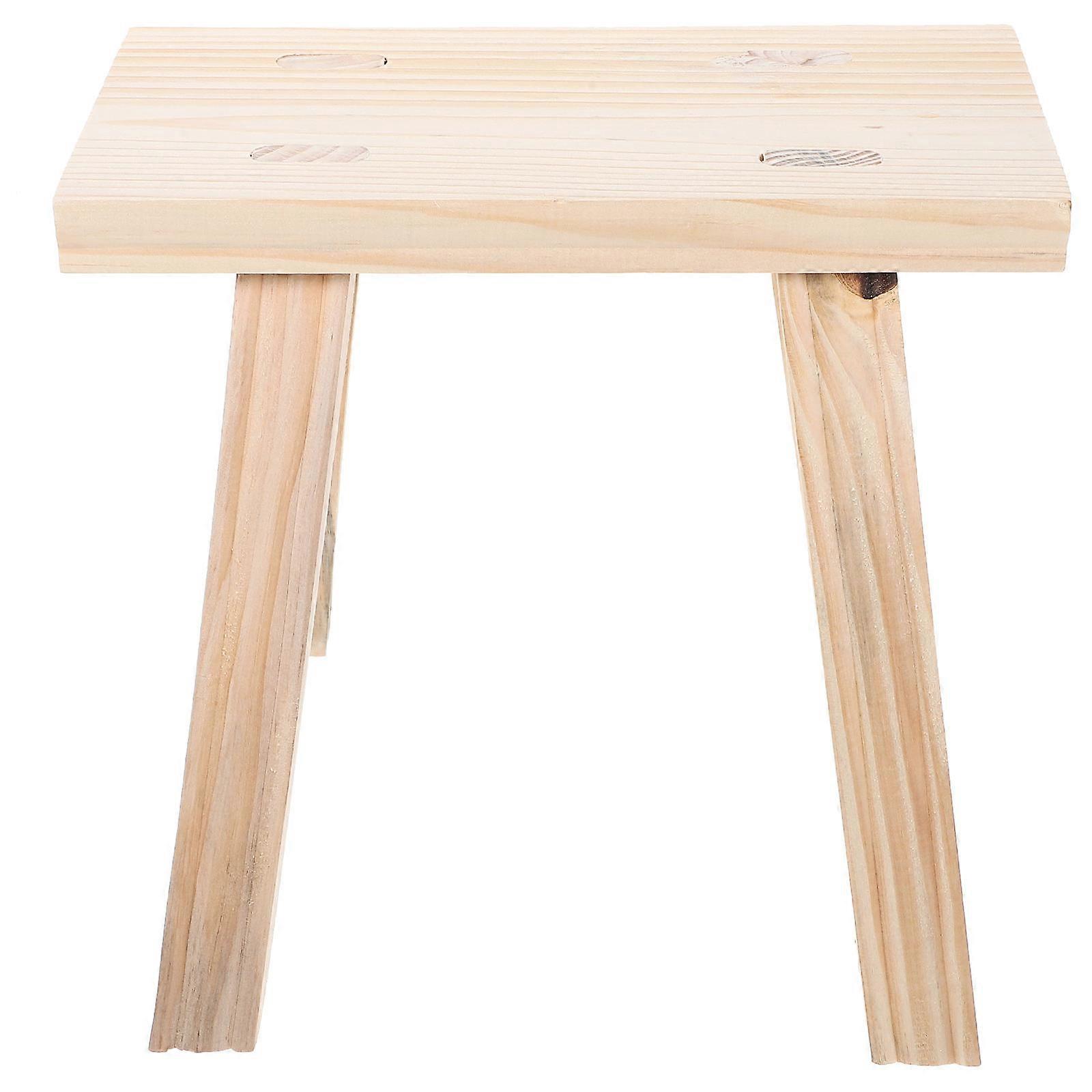 Simple Style Bath Stool Shoe Changing Stool For Adults Non-Slip Height Adjustment 1Pcs