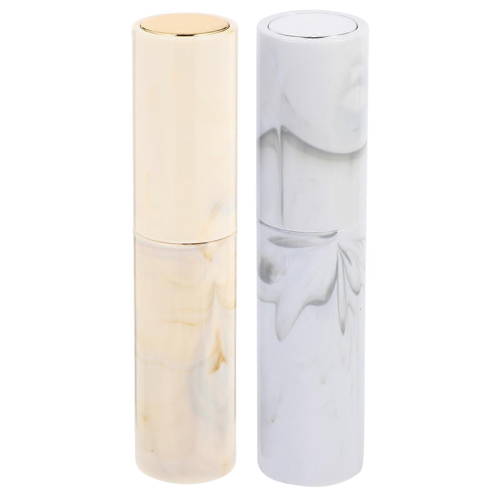 Refillable Mini Perfume Sprayer 2Pcs Assorted Color Travel-friendly Compact Design