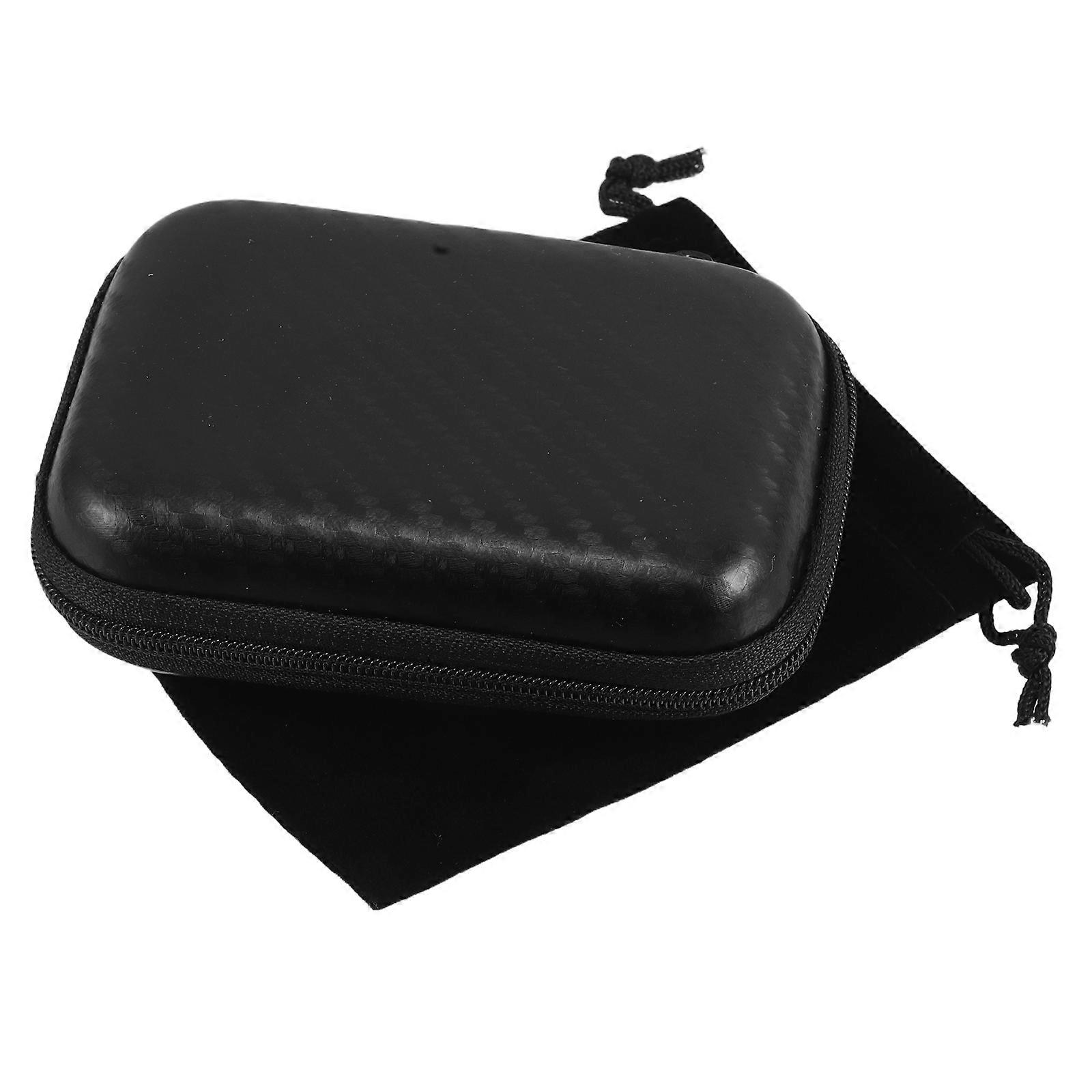 Eva Case For Microphone Storage With Elegant Design Ideal For Performances And Recordings Black 2Pcs