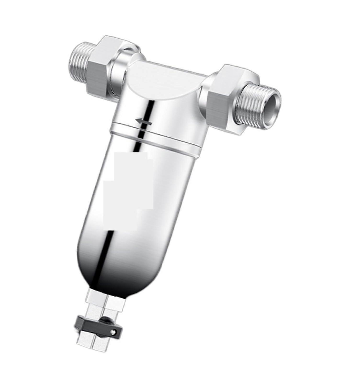 Undersink water filter, explosionproof antifreeze prefilter made of 304 stainless steel, household tap water pipe