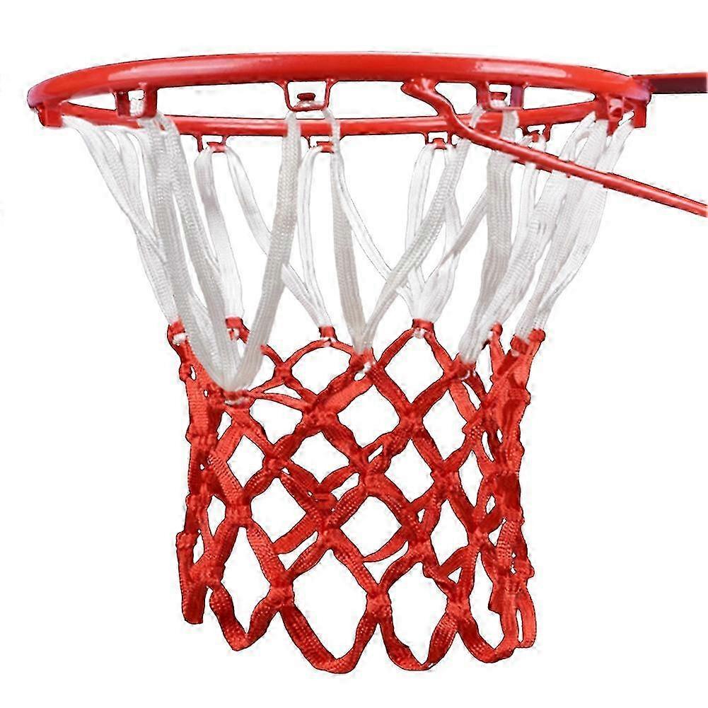 2025 High Quality Durable Standard Size Nylon Thread Sports Basketball Hoop Mesh Net Backboard Rim Ball Pum