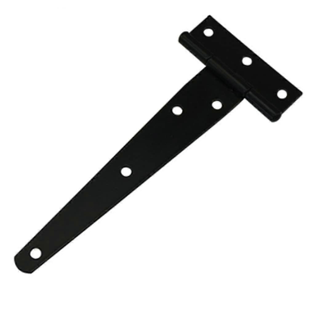 10Pcs/Set T Shape Rustproof Lightweight Shed Door Hinge Black