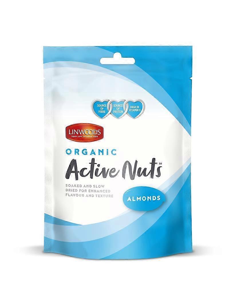 Linwoods Active Organic Almonds 70g - 4 Pack