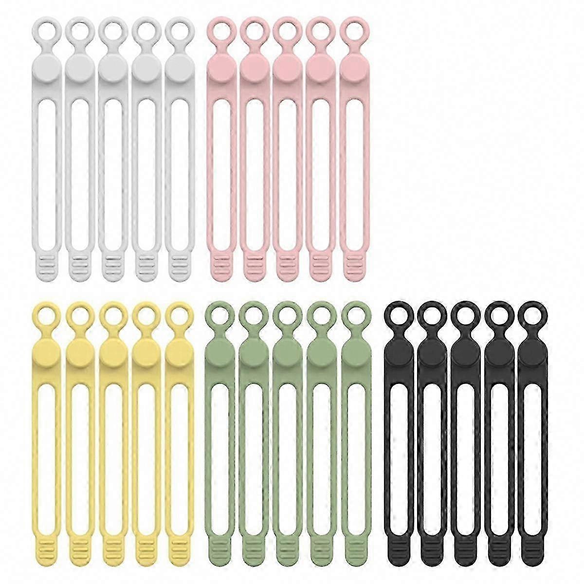 Cable Ties for Cord Management, Organizer Straps for Bundling and Fastening Wires