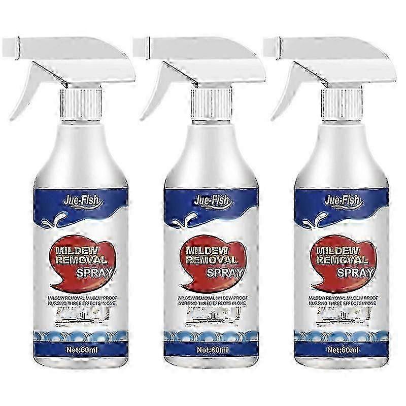 1/2/3 قطع مكافحة العفن تنظيف رغوة رذاذ فعالة العفن المزيل وكيل منظف العفن الفطري 60 مل