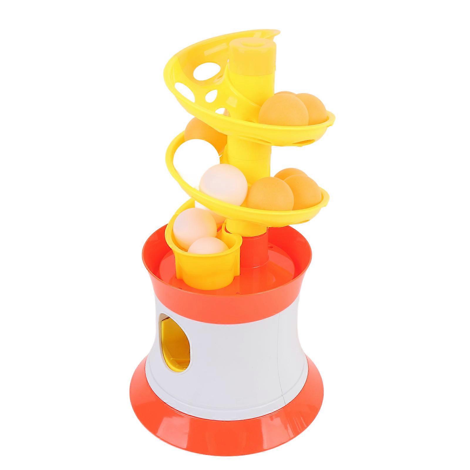 Portable Automatic Table Tennis Launcher with Remote Control, 170mAh Battery