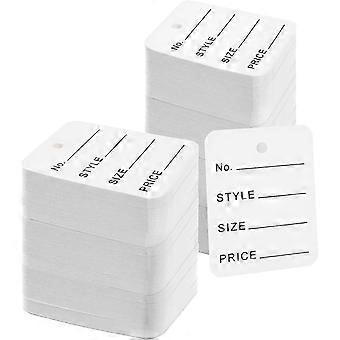 Schmuck Kleidung Display Tags - 1000pcs Preisschilder für Einzelhandelsgeschäfte