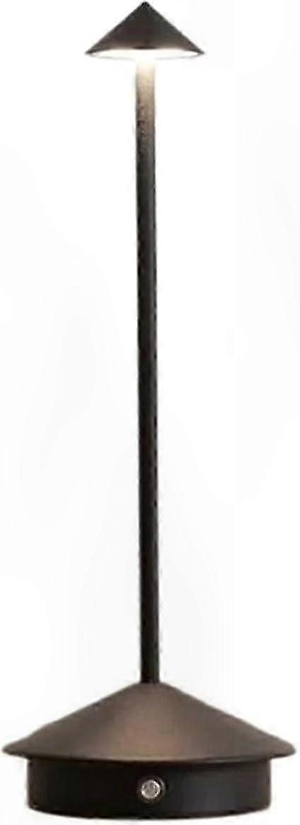 Glossy Chrome Aluminum LED Desk Lamp with IP54 Rating, 11W Power, Contact Charging Base