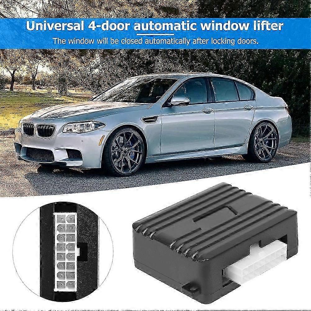 Universal Car Power Fast Window Roll Up Closer for Four Doors  Remo...