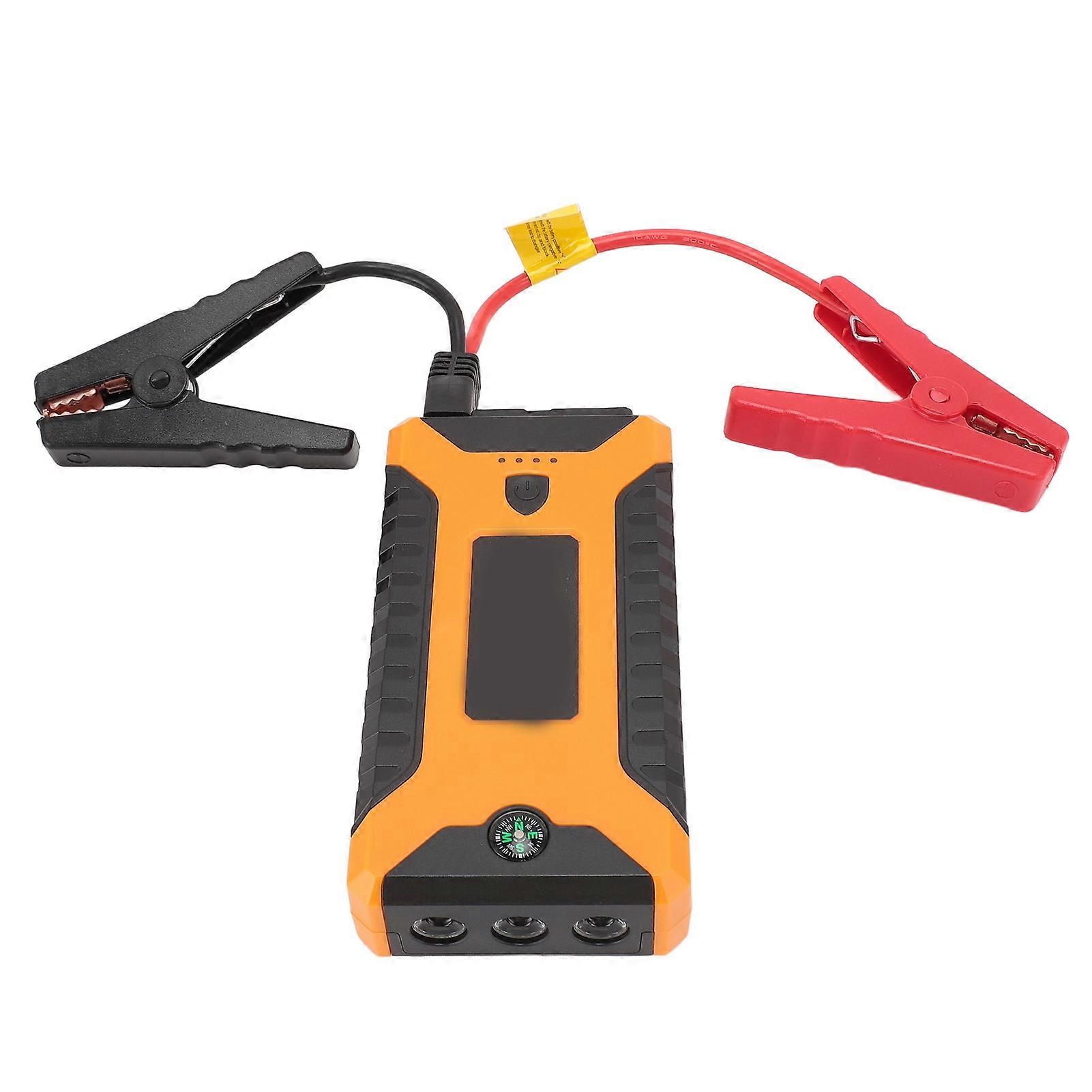 Portable 12V 20000mAh Car Jump Starter 1000A LED 4 USB Charging