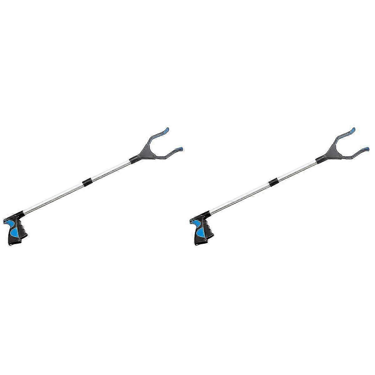 2pcs Foldable Trash Picker Tools Grabber Reacher Reaching Assist To...