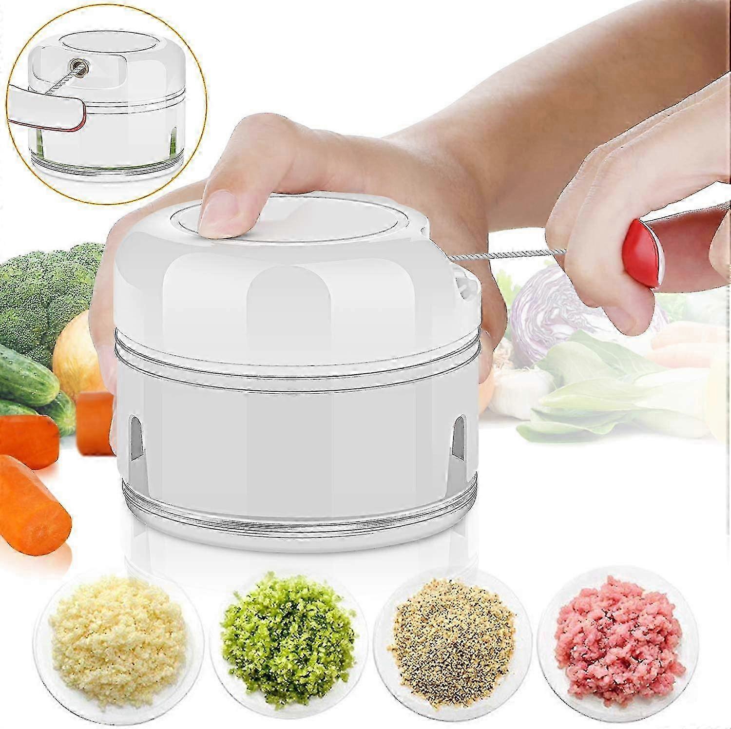 Vegetable Chopper, Mini Onion Chopper, Multi Chopper, Manual Small ...