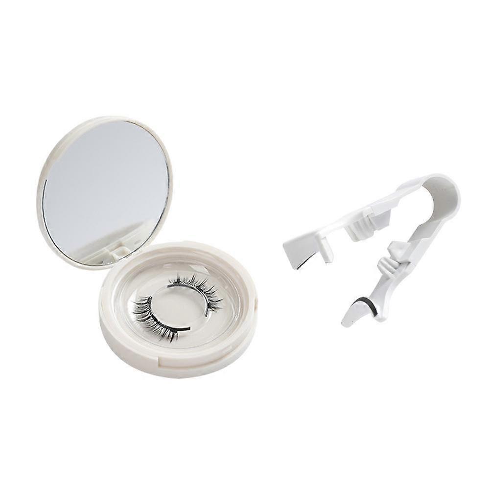 Magnetic Eyelash Set - Soft Magnetic for Quick & Easy Application, Reusable with Curler Included