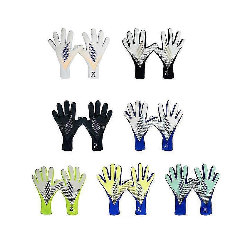 Goalkeeper Gloves Breathable Full Latex Football Gloves Thickened Goalkeeper Gloves#hjty003