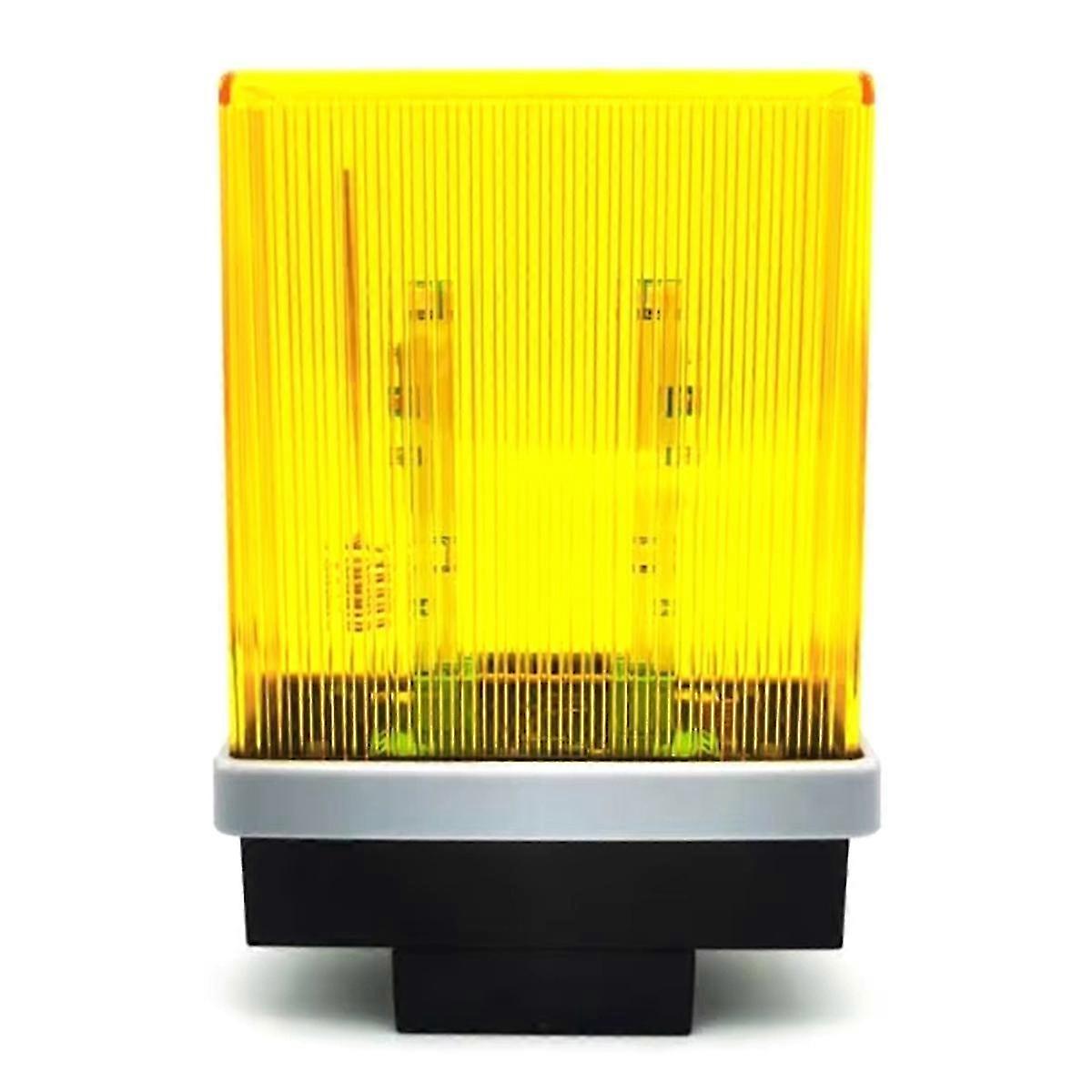 Warning flashing light for gate security 12V-265V energy saving