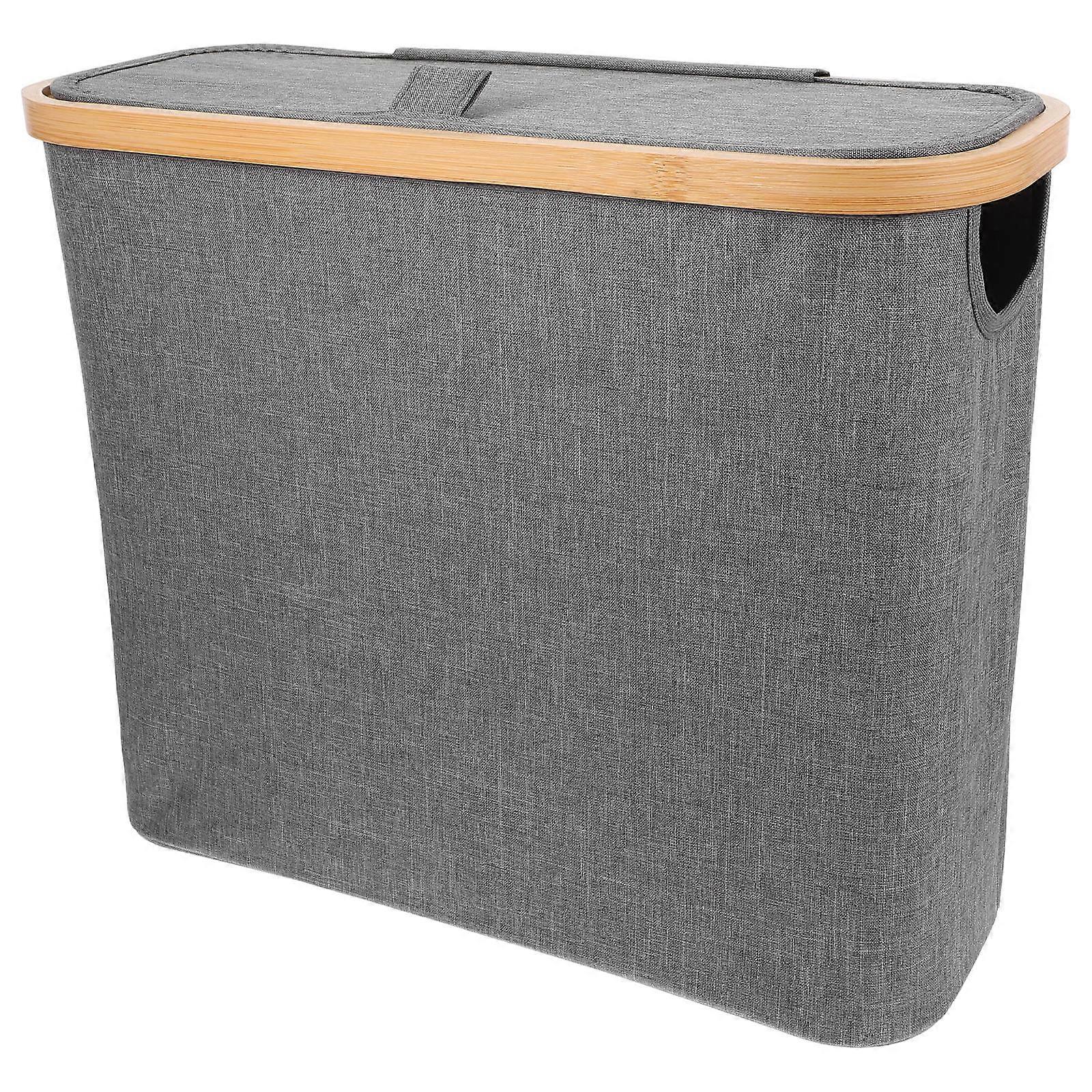 Toilet Paper Basket Storage with Lid for Bathroom and Kitchen Organizer
