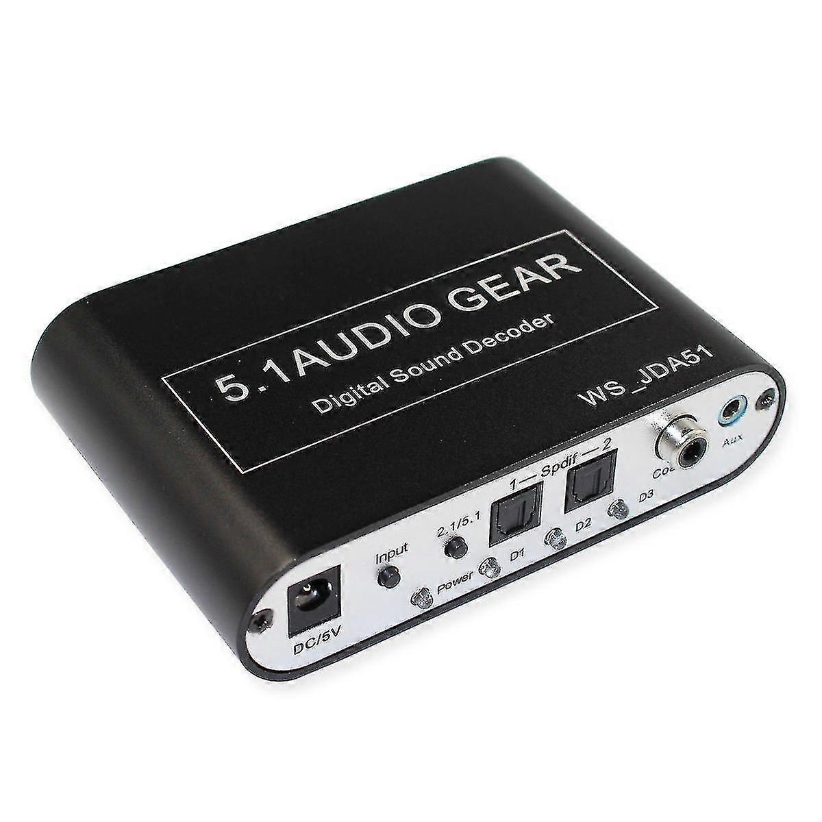 5.1 o Codec Digital Ac3 Optical to Stereo Surround Analog HD 2 Spdif Port HD o Rush For