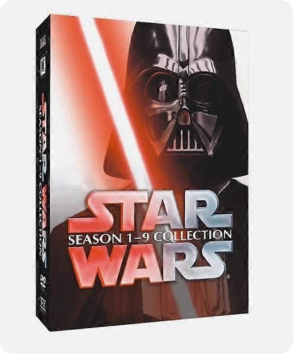 The Complete Saga Collection Star Wars : Season 1-9 (DVD 15-Disc Box Set) english version