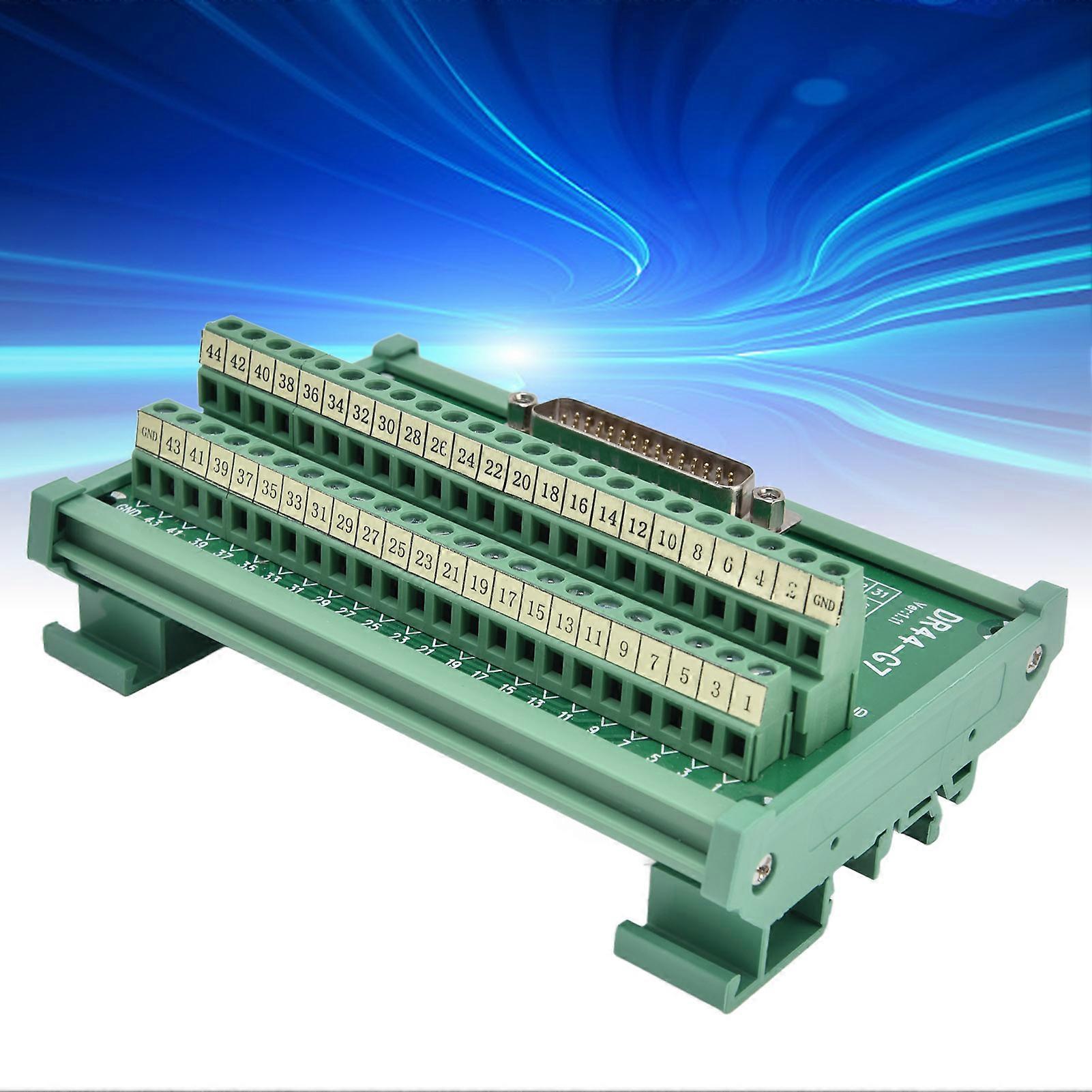 DR44-G7 Male PCB Terminal Block 0.8A 5.0mm Pitch DC 60V