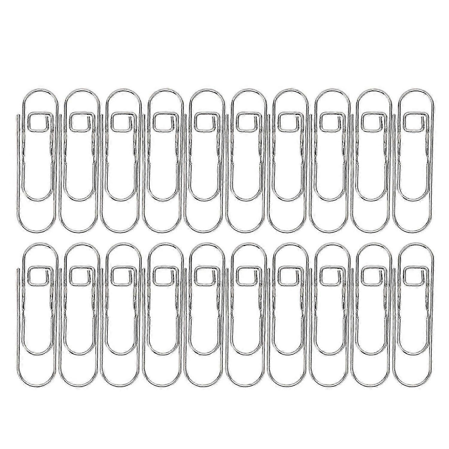 2025 Latest Model 20PCS Metal Pen Clips Electroplated Rustproof