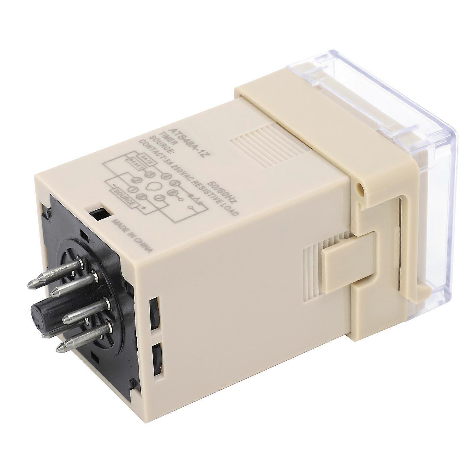 ATS48A-1Z DC12V Adjustable Time Relay LED Display 5A Contact