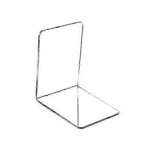 Acrylic Bookend Bookshelf Decor Decoration Clear bookends for