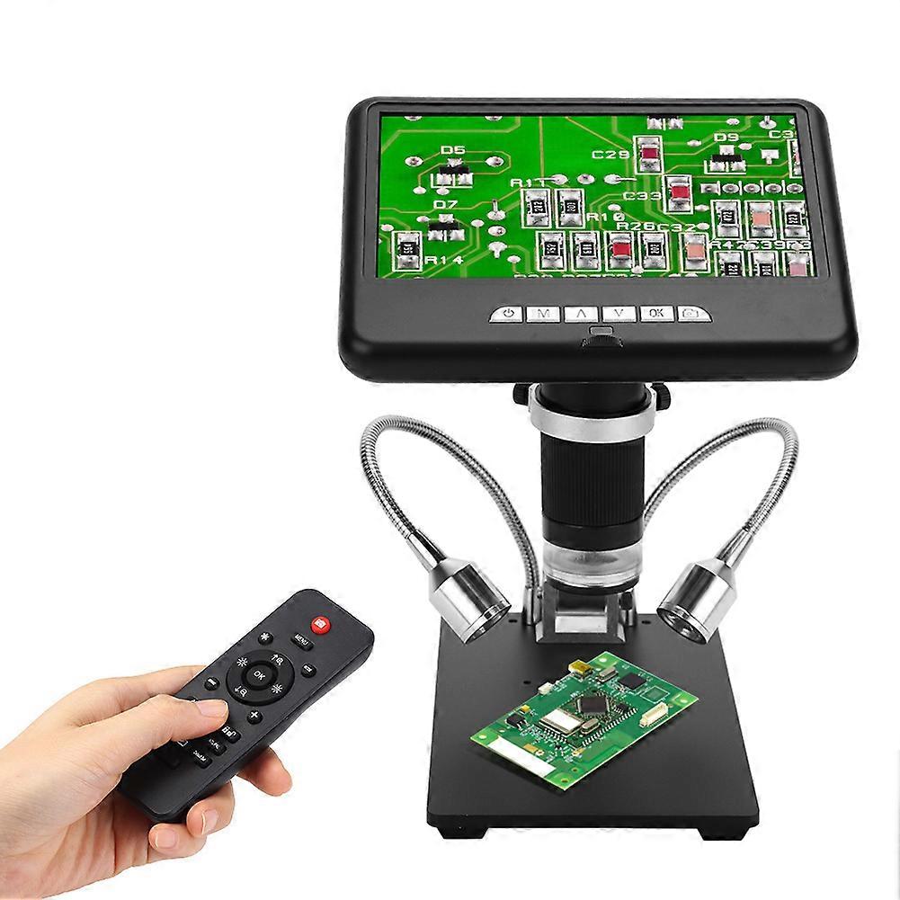 Microscope Numérique HD AD207 100X Zoom 1080P Ecran 32G Support