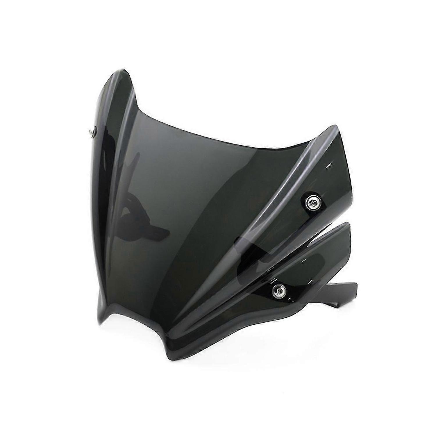 Motorcycle Sport WindScreen Windshield Visor Smoked black