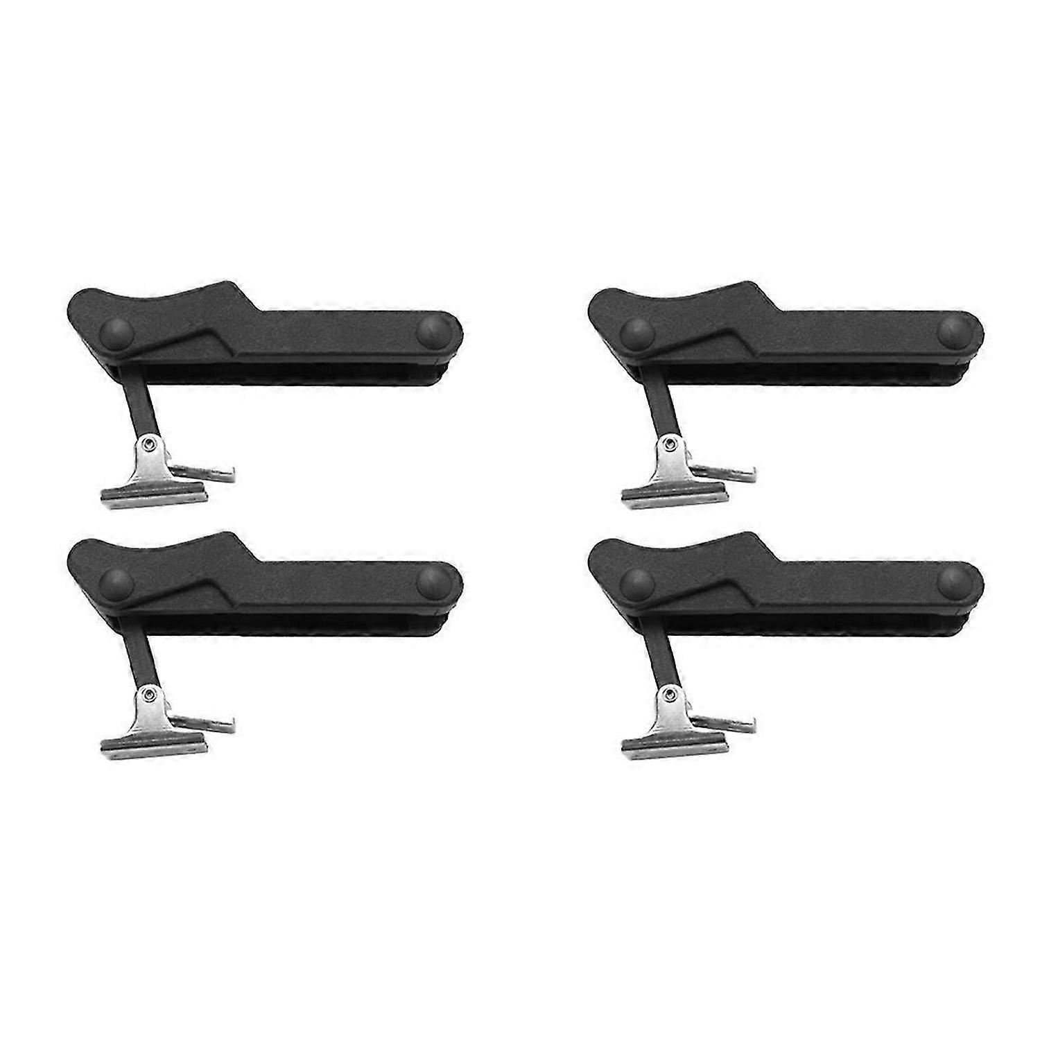 2Pcs Door Draw Lock 3.8 Inch Replacement Soft Black Over-Center C7-10