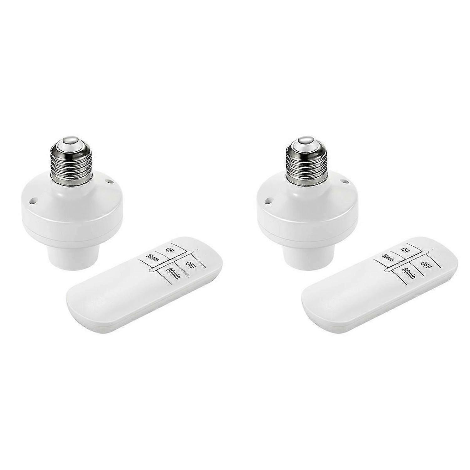 E26 E27 Wireless Remote Control Light Socket Lamp Holder (220V)