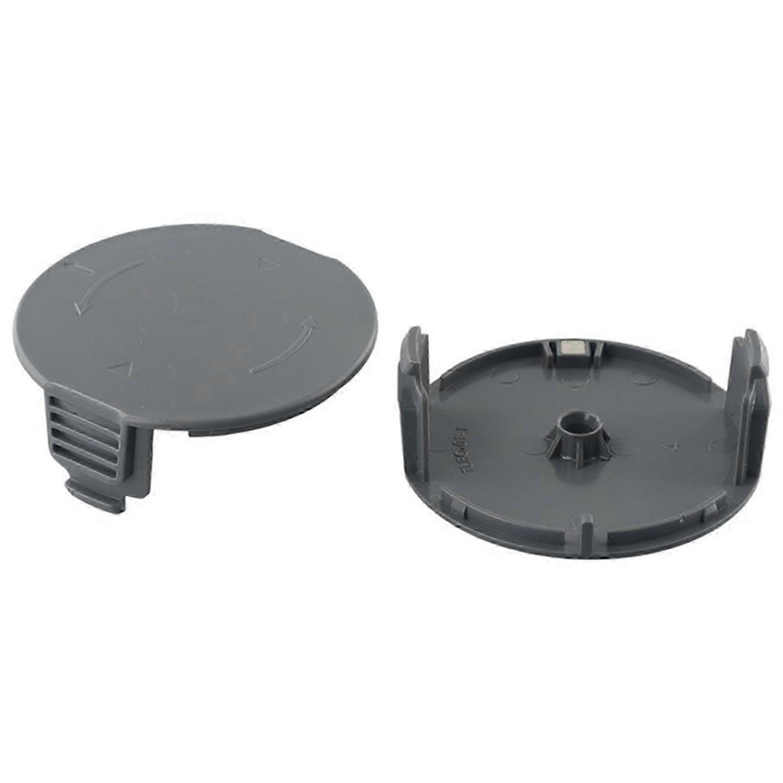 2Pcs 1600A01R5J Spool Cover Suitable for Bosch Universal Grasscut 18 / Grasscut 18-26 / Grasscut 18-260 , ABS Trimmer Spool Caps