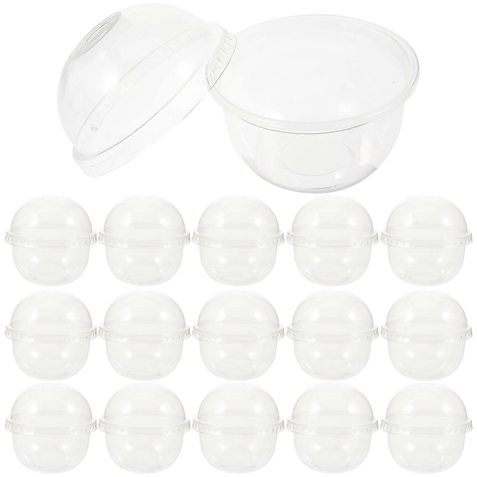 Transparent Dessert Cup Multi-Function Dessert Cups for Storage 25Pcs Plastic
