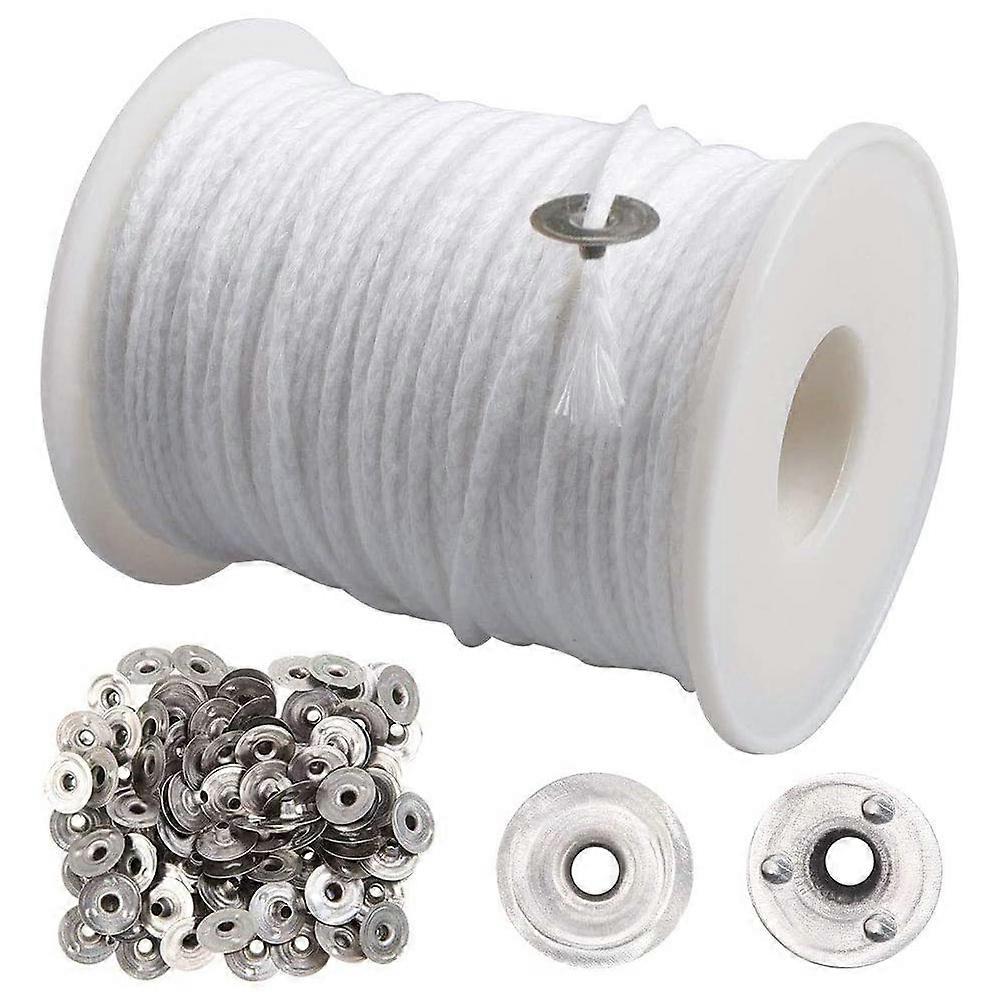 Cotton Wick Candle Burner Wick for Replacement 1Set Assorted Color Material