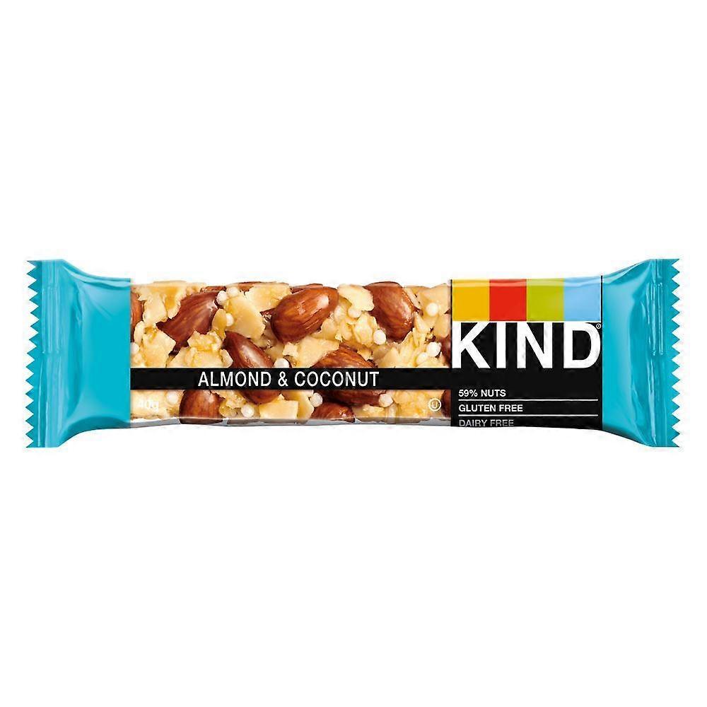 Kind Almond & Coconut Bar 40g - 12 Pack