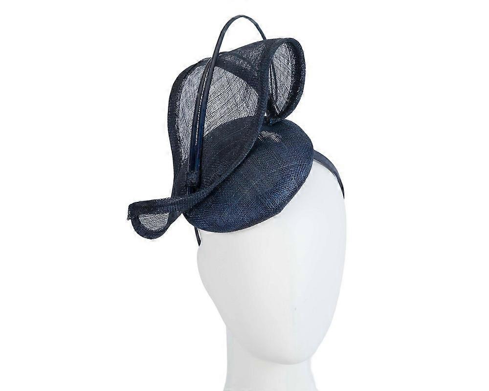 Designers navy racing fascinator by Max Alexander MA835 MA835N