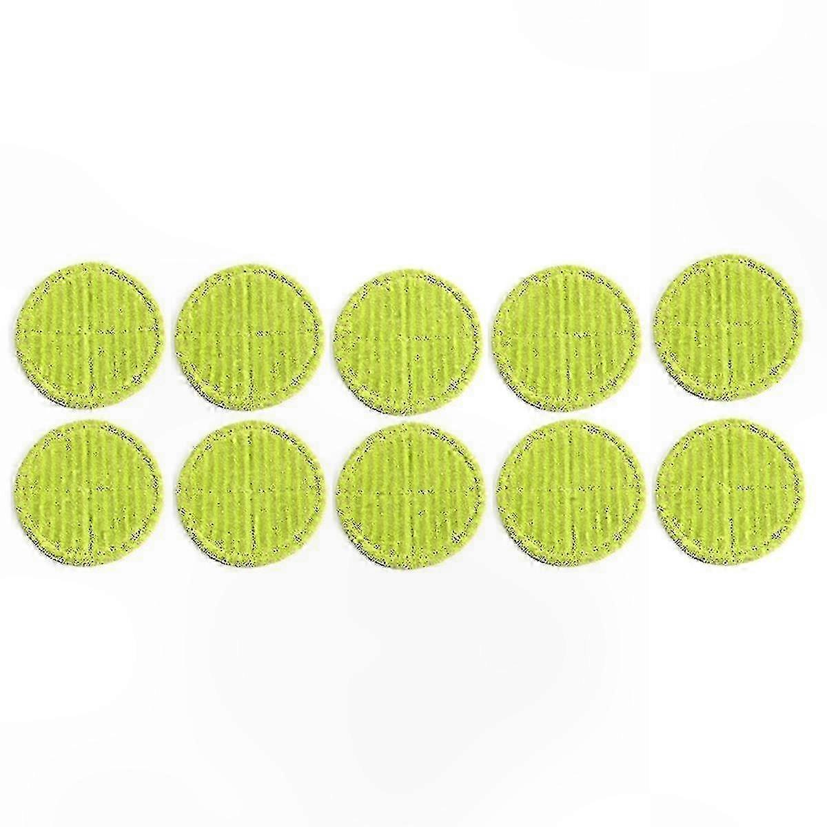 10 Microfiber Pads for Steam Cleaners, Compatible with All Floor Types and Surfaces